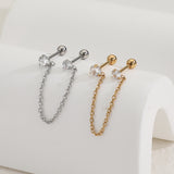 עגיל הליקס דאבל זרקון