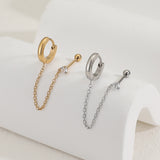 עגיל הליקס חישוק זרקון