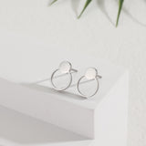 עגילי ראונד עיגול