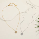 שרשרת מלבן דיימון