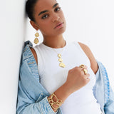 סט שרשרת, צמיד ועגילי מוריאל