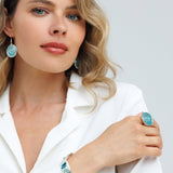 טבעת סוורל טורקיז