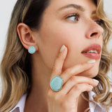 טבעת זיילין טורקיז