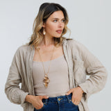 שרשרת ארוכה קירה גולד