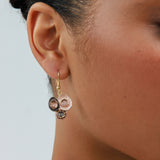 עגילי מרלו גולד