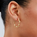 עגילי חישוק ניו ליר S