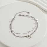 צמיד רגל באטרפליי פרל