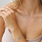 שרשרת וי בלינג גדול