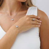 צמיד מלבן דיימון