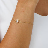 צמיד לב דיימון