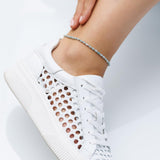 צמיד רגל סטוני טורקיז