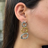 ⁨עגילי מורגן 2 TONES