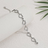 צמיד אריאל לב בלינג