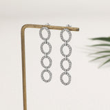 עגילי אריאל ראונד בלינג