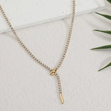 שרשרת טניס נופלת סנייקי