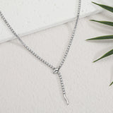 שרשרת טניס נופלת סנייקי