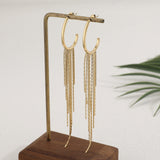 עגילי חישוק קריס