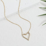 סט שרשרת וצמיד לב רפאל בלינג