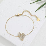 שרשרת וצמיד לב רפאלס בלינג