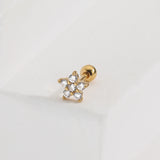 עגיל הליקס טייני פרח