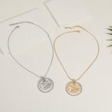 סט שרשרת ועגילי אלזה