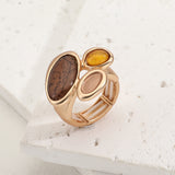 ⁨טבעת דאייר גולד