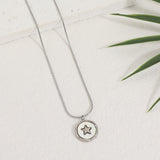 סט שרשרת ועגילי ניו שייל כוכב