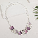 שרשרת טוליז פרפל