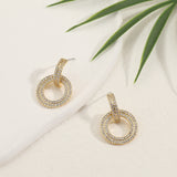 סט שרשרת ועגילי אופל בלינג