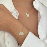 שרשרת וצמיד לב רפאלס בלינג