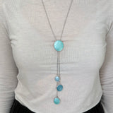 שרשרת ארוכה ניו תאיה טורקיז