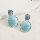 עגילי ניו תאיה טורקיז