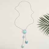 שרשרת ארוכה ניו תאיה טורקיז