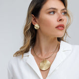 עגילי מטבע בראש (קליפס)