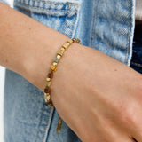 צמיד קיוב בראון