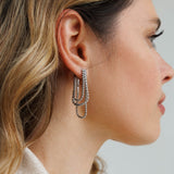 עגילי קריסטל בלינג