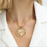 סט שרשרת ועגילי אלזה