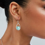 עגילי אלודי טורקיז