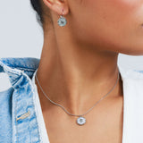 סט שרשרת ועגילי ניו שייל כוכב