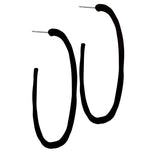 עגילי דיינס שחור