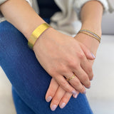 צמיד טדי עבה