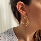 עגילי עמנואל גולד